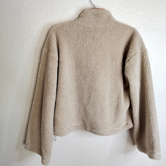 Madewell x Penfield Haight Fleece full zip Sherpa Jacket sz Xs - Picture 6 of 9